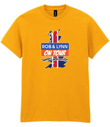 Rob & Lynn on Tour Adult T-Shirt (Printed)