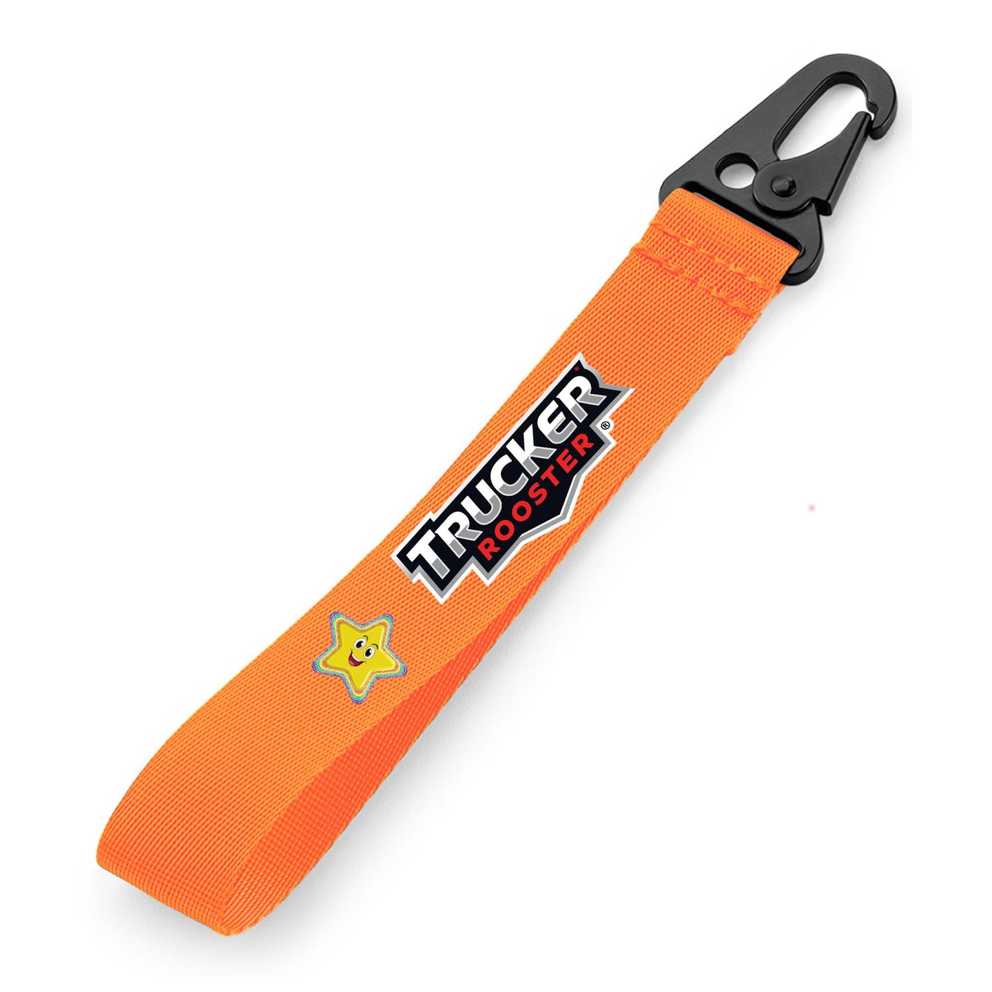 Trucker Rooster Key Clip