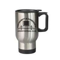 Portskewett & Sudbrook Junior JFC Stainless Steel Travel Mug
