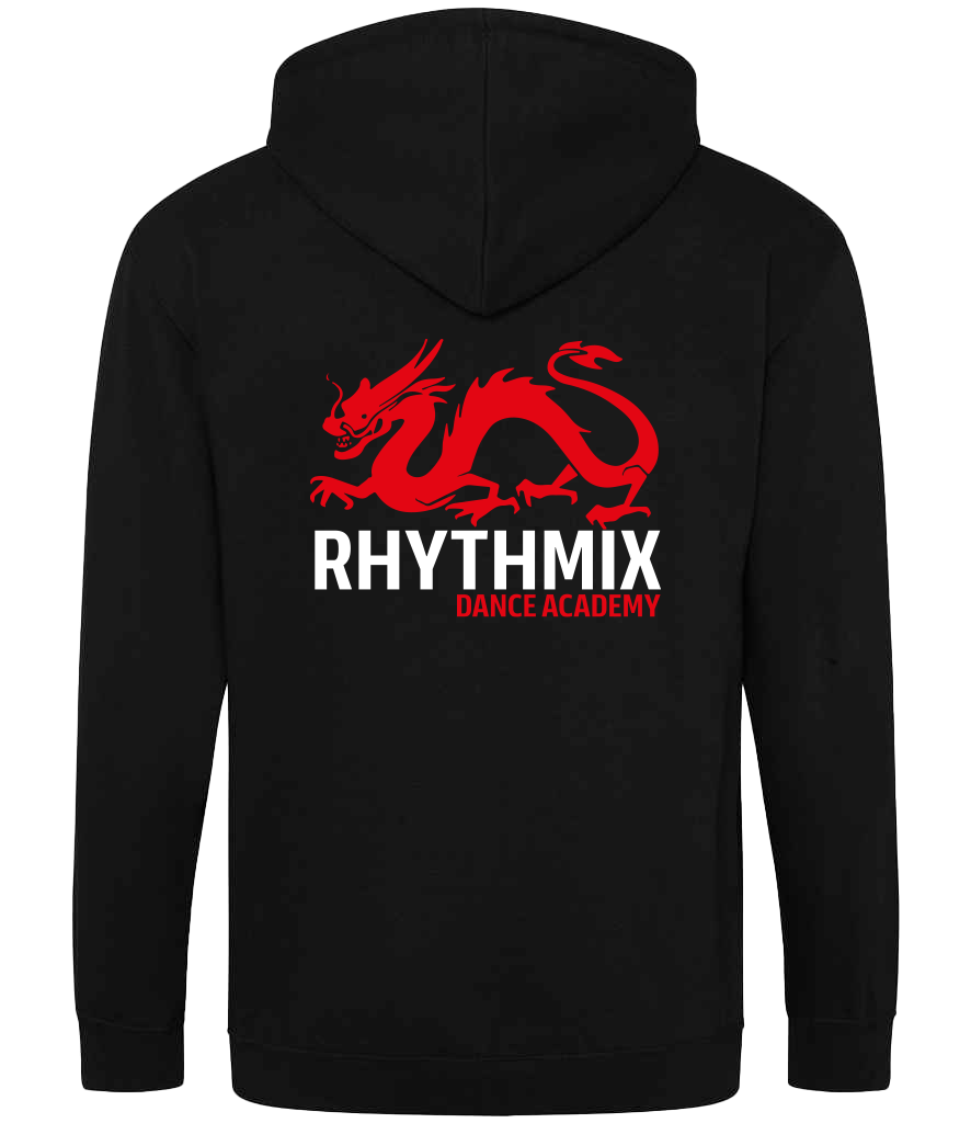 Rhythmix Dance Academy Childrens Full Zip Hooded Sweatshirt