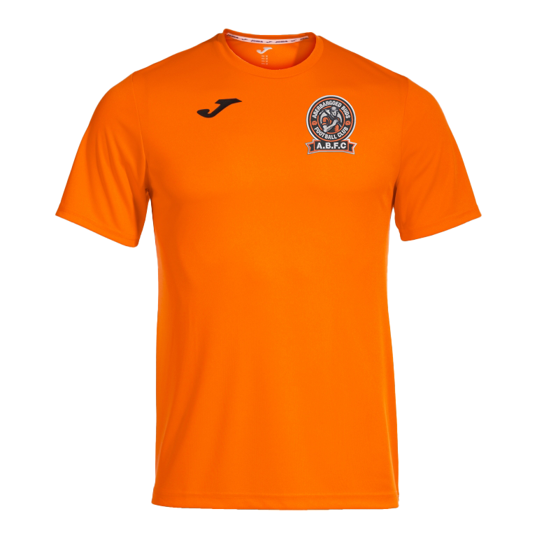 Aberbargoed Buds FC Joma Combi Short Sleeve T-Shirt (Orange)