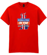 Rob & Lynn on Tour Adult T-Shirt (Printed)