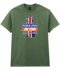Rob & Lynn on Tour Adult T-Shirt (Printed)