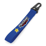Trucker Rooster Key Clip