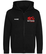 Rhythmix Dance Academy Childrens Full Zip Hooded Sweatshirt
