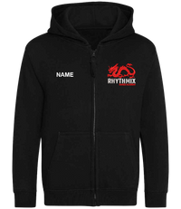 Rhythmix Dance Academy Childrens Full Zip Hooded Sweatshirt