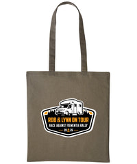 Rob & Lynn on Tour Race Against Dementia 2026 Cotton Shopper Long Handle
