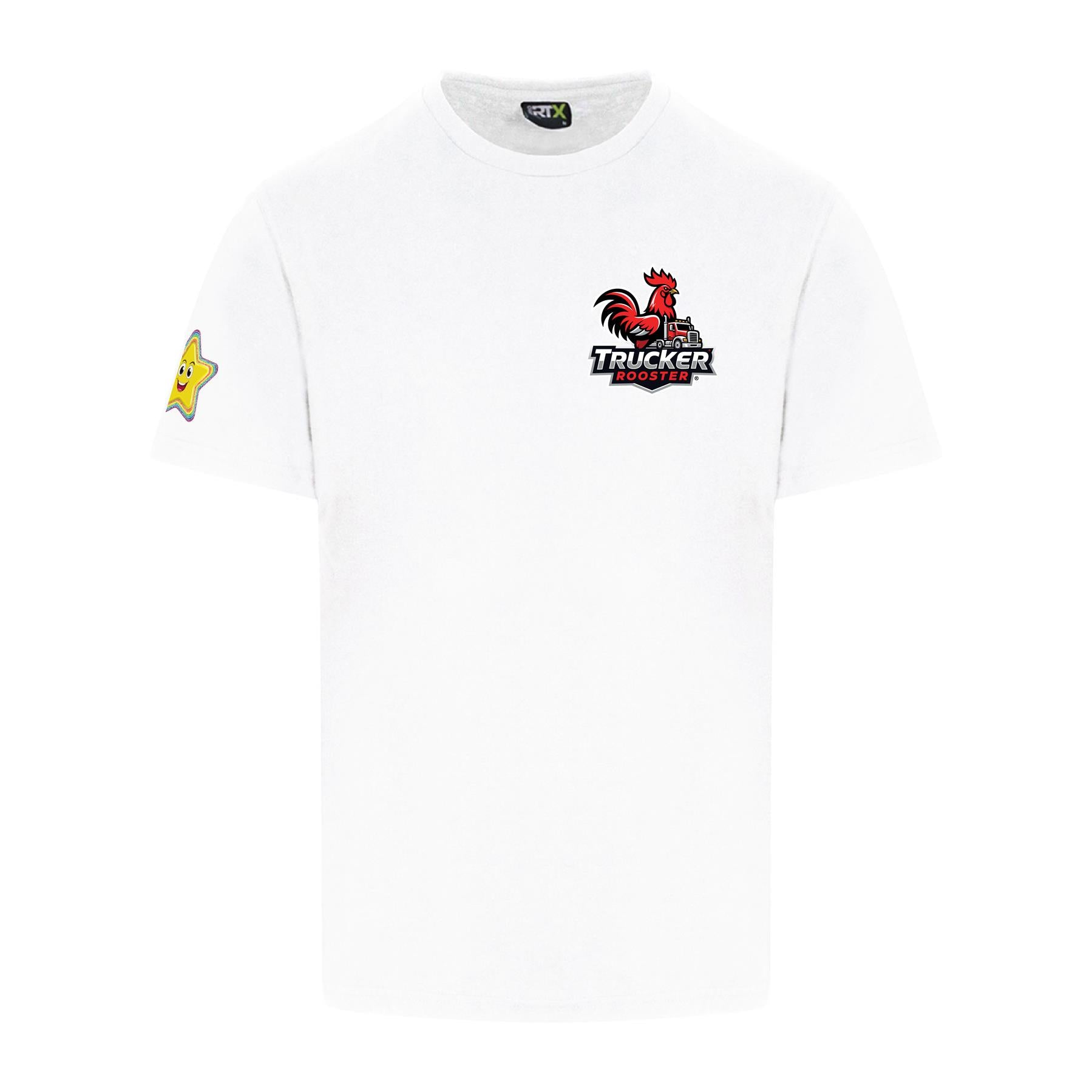 Trucker Rooster Small Logo Classic T-Shirt