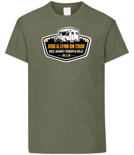 Rob & Lynn on Tour Race Against Dementia 2026 T-Shirt