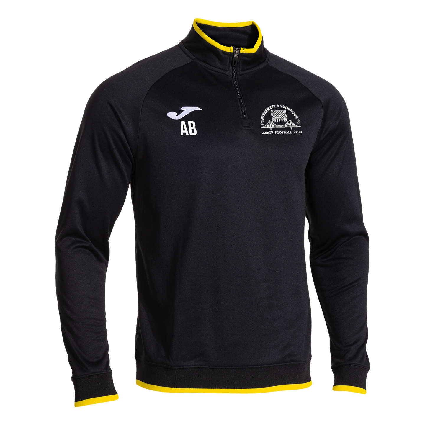 Portskewett & Sudbrook Junior JFC Joma Combi Premium 1/4 Zip Sweatshirt