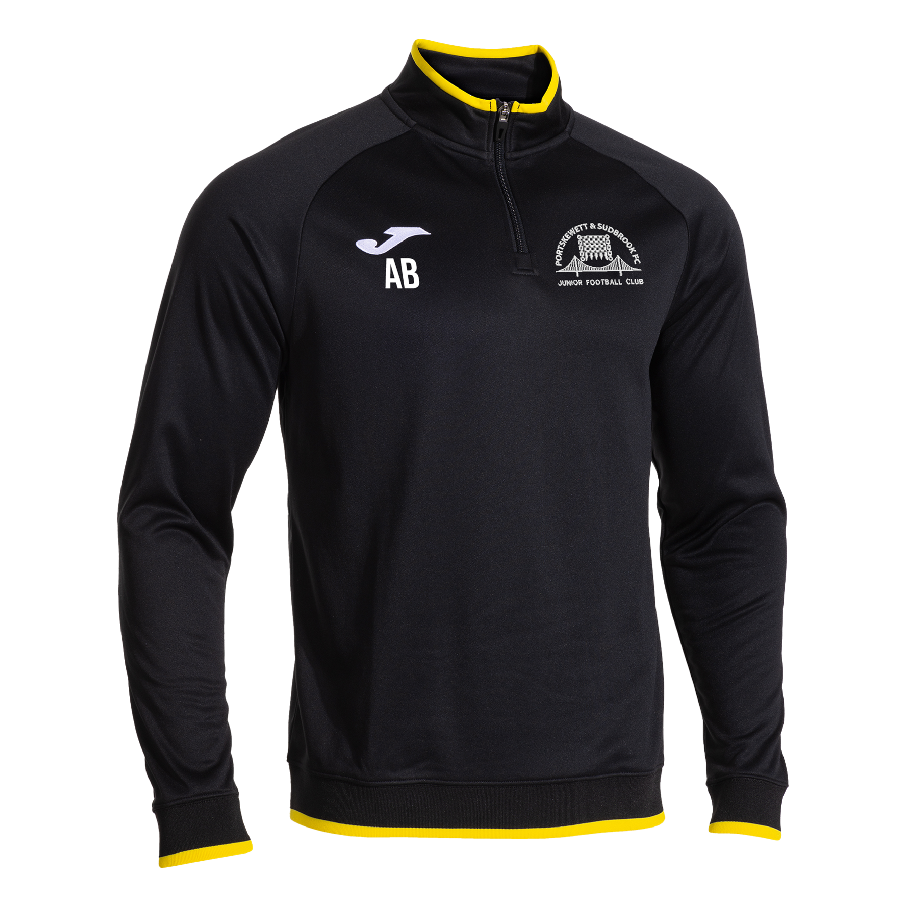Portskewett & Sudbrook Junior JFC Joma Combi Premium 1/4 Zip Sweatshirt