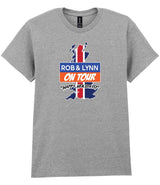 Rob & Lynn on Tour Adult T-Shirt (Printed)
