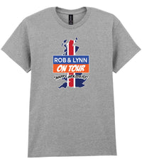 Rob & Lynn on Tour Adult T-Shirt (Printed)