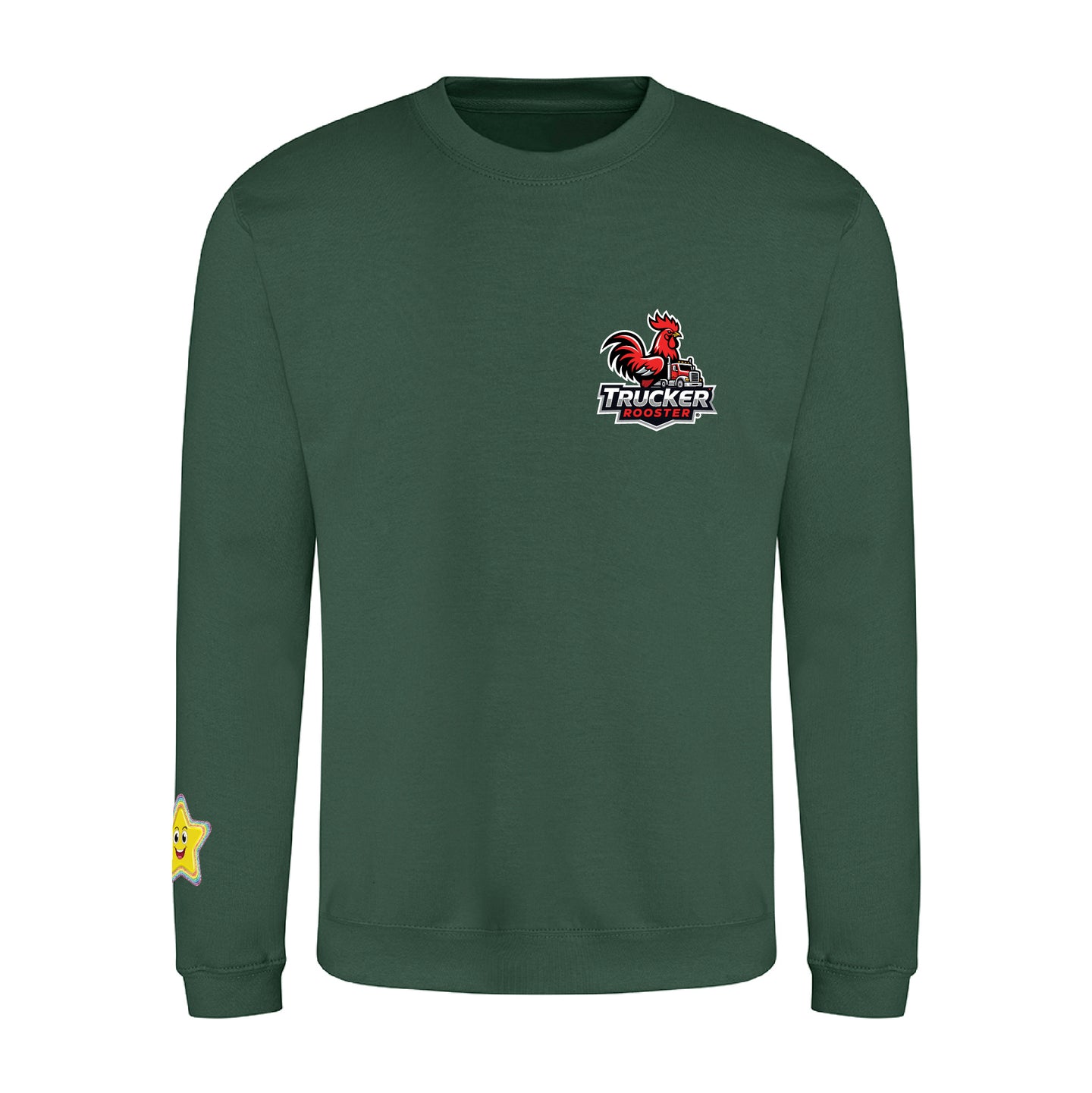 Trucker Rooster Small Logo Classic Sweatshirt