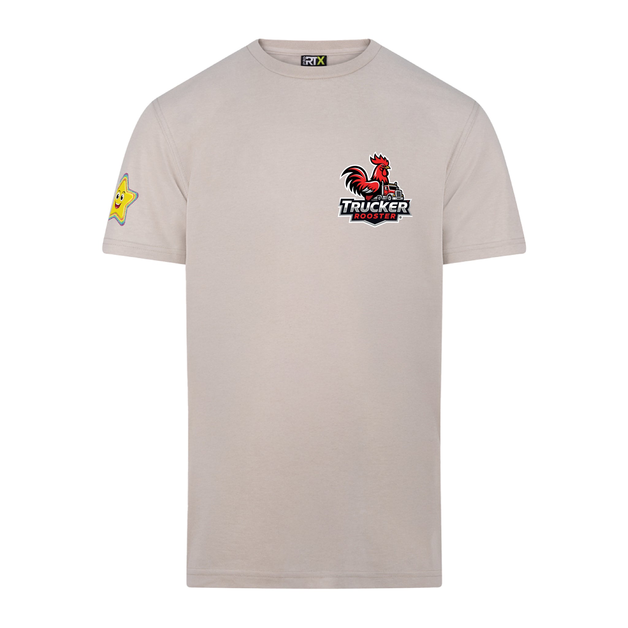 Trucker Rooster Small Logo Classic T-Shirt