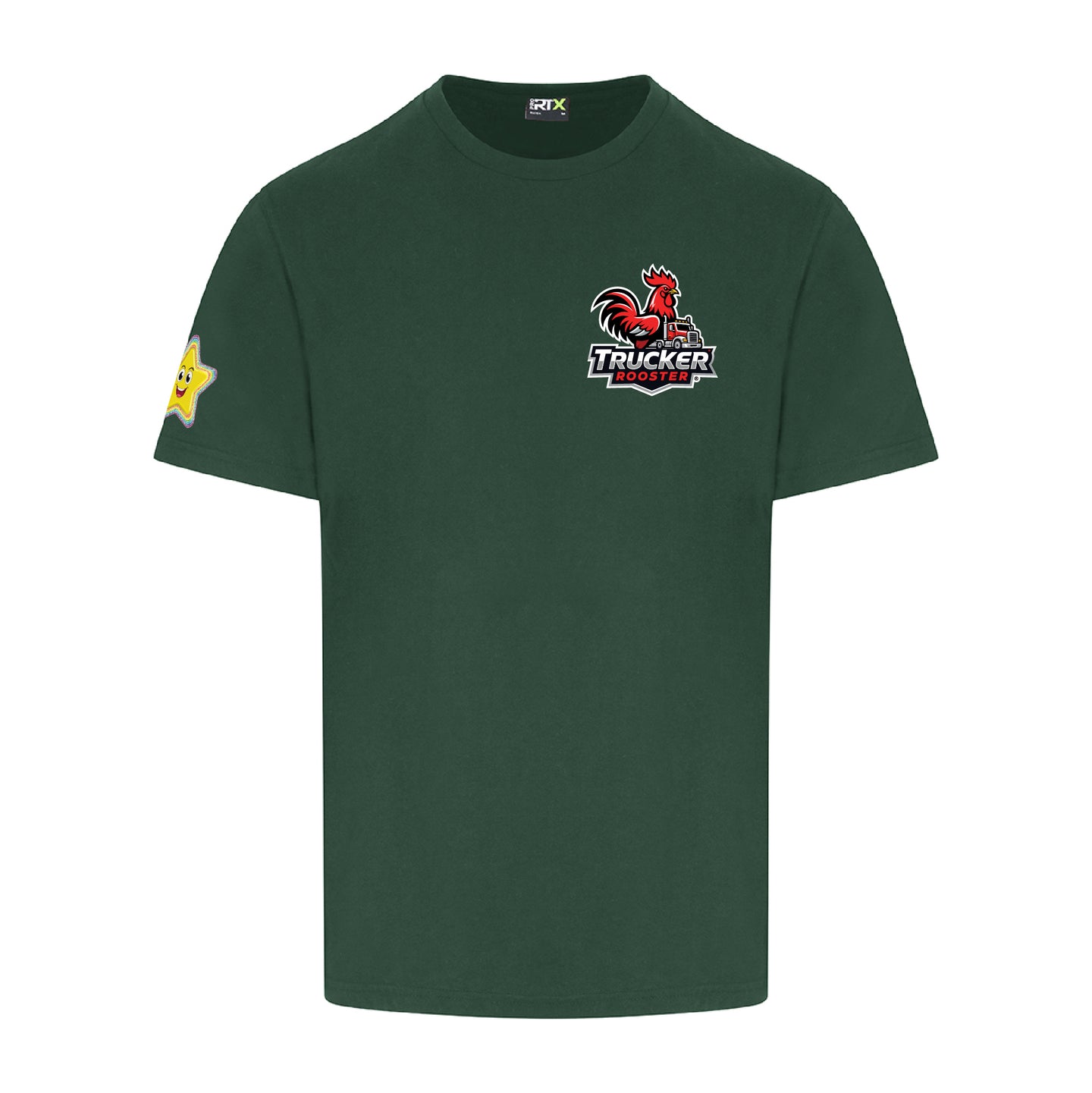Trucker Rooster Small Logo Classic T-Shirt