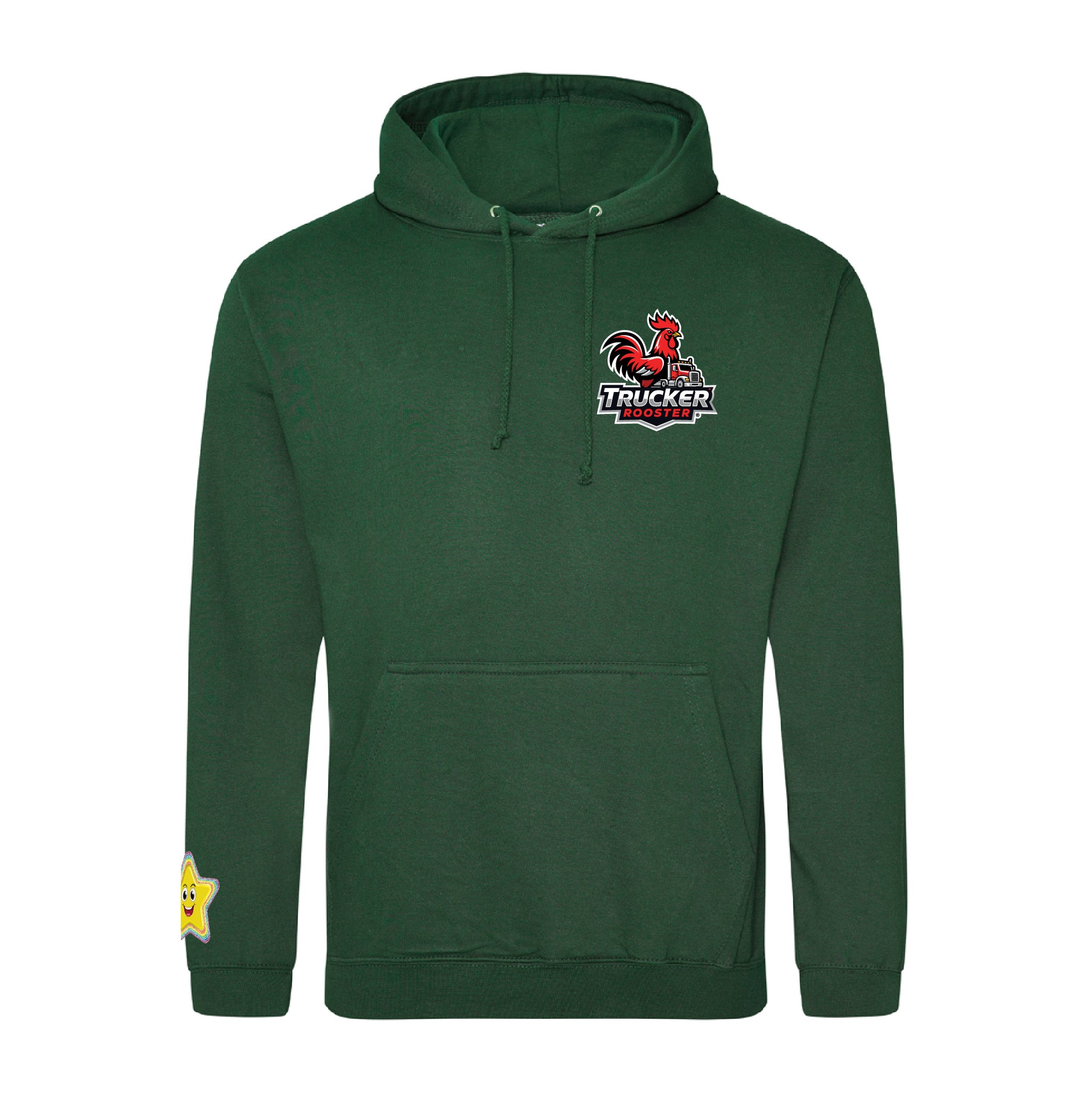 Trucker Rooster Small Logo Classic Hooded Sweatshirt