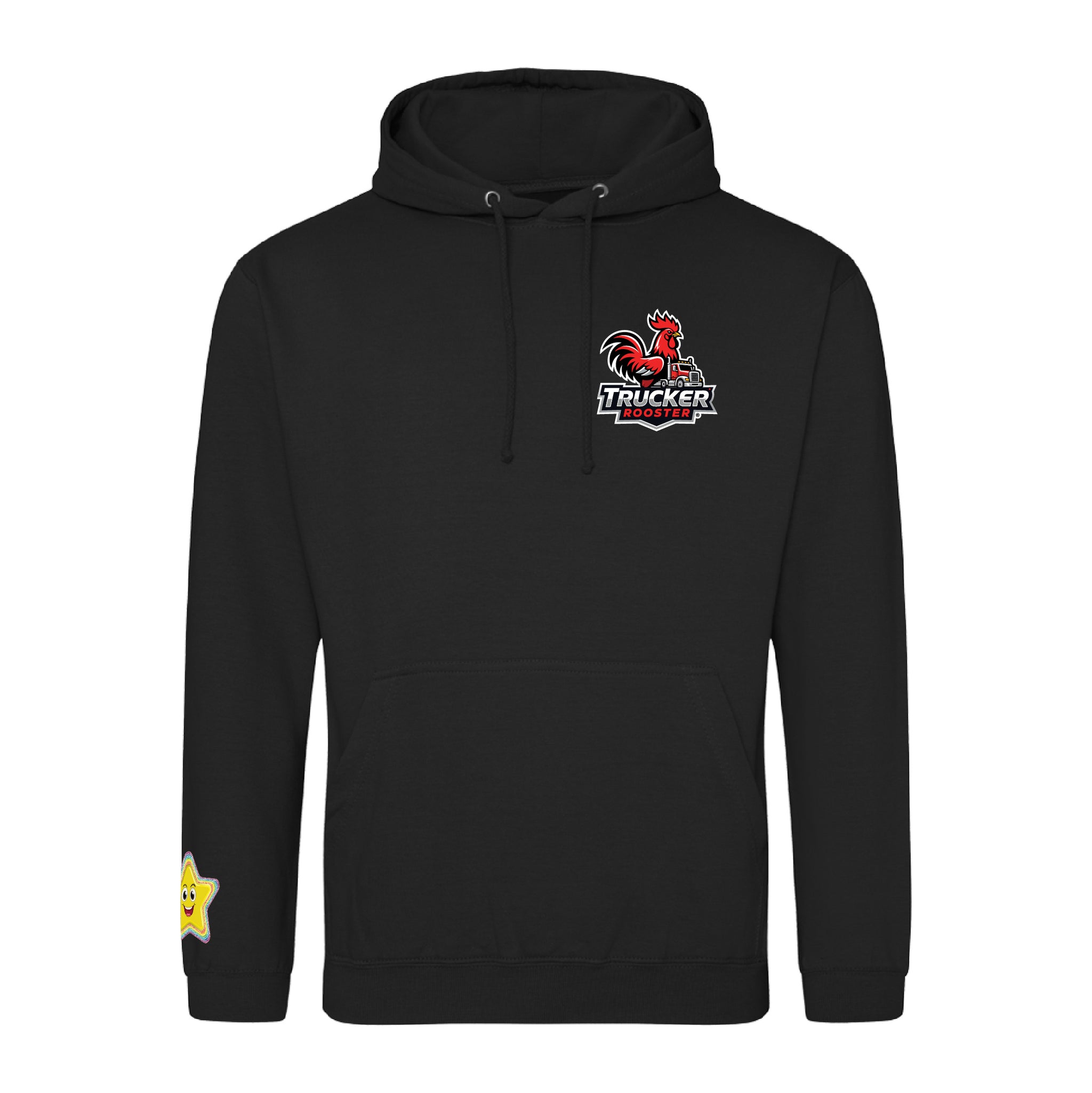 Trucker Rooster Small Logo Classic Hooded Sweatshirt