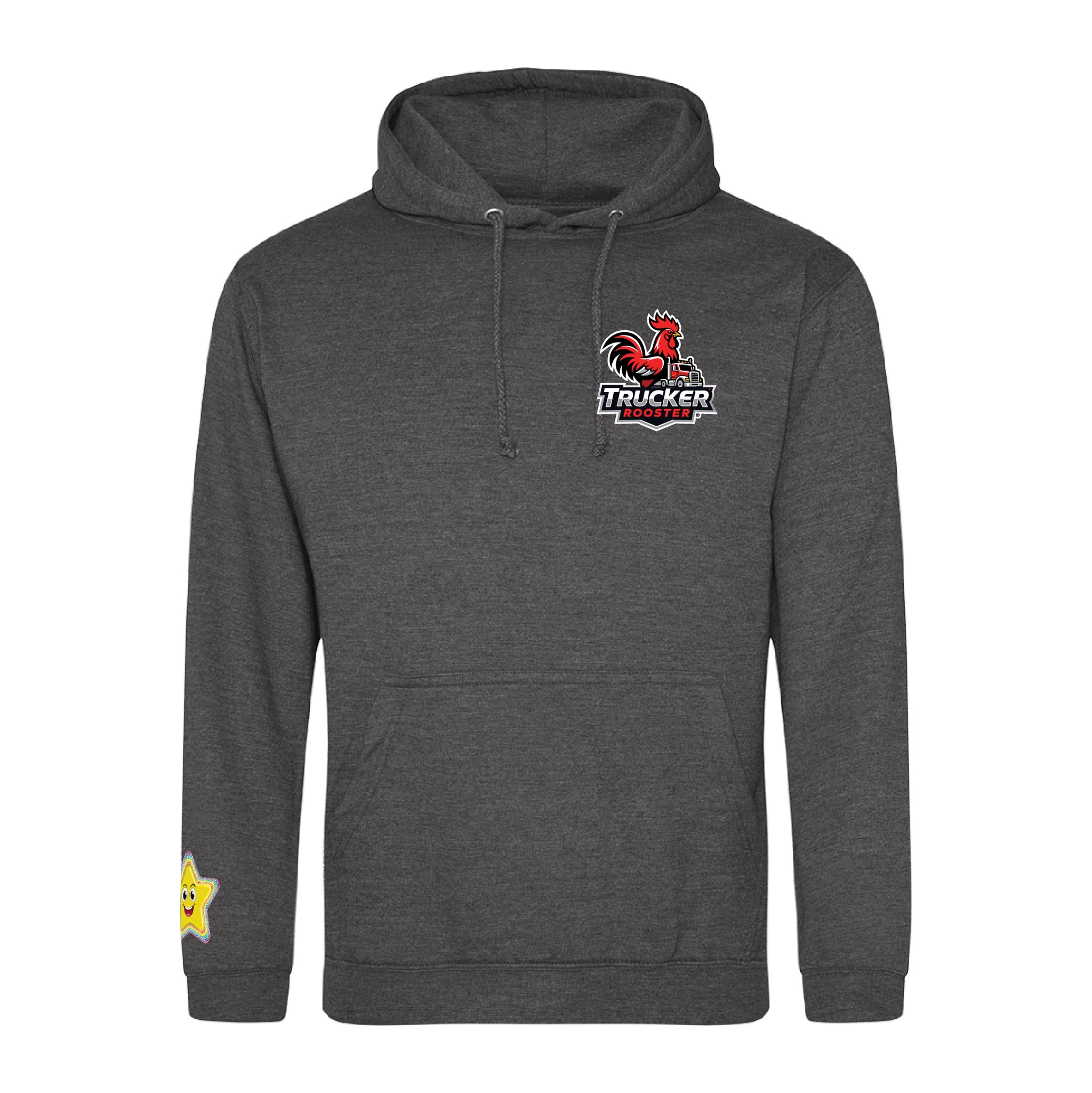 Trucker Rooster Small Logo Classic Hooded Sweatshirt