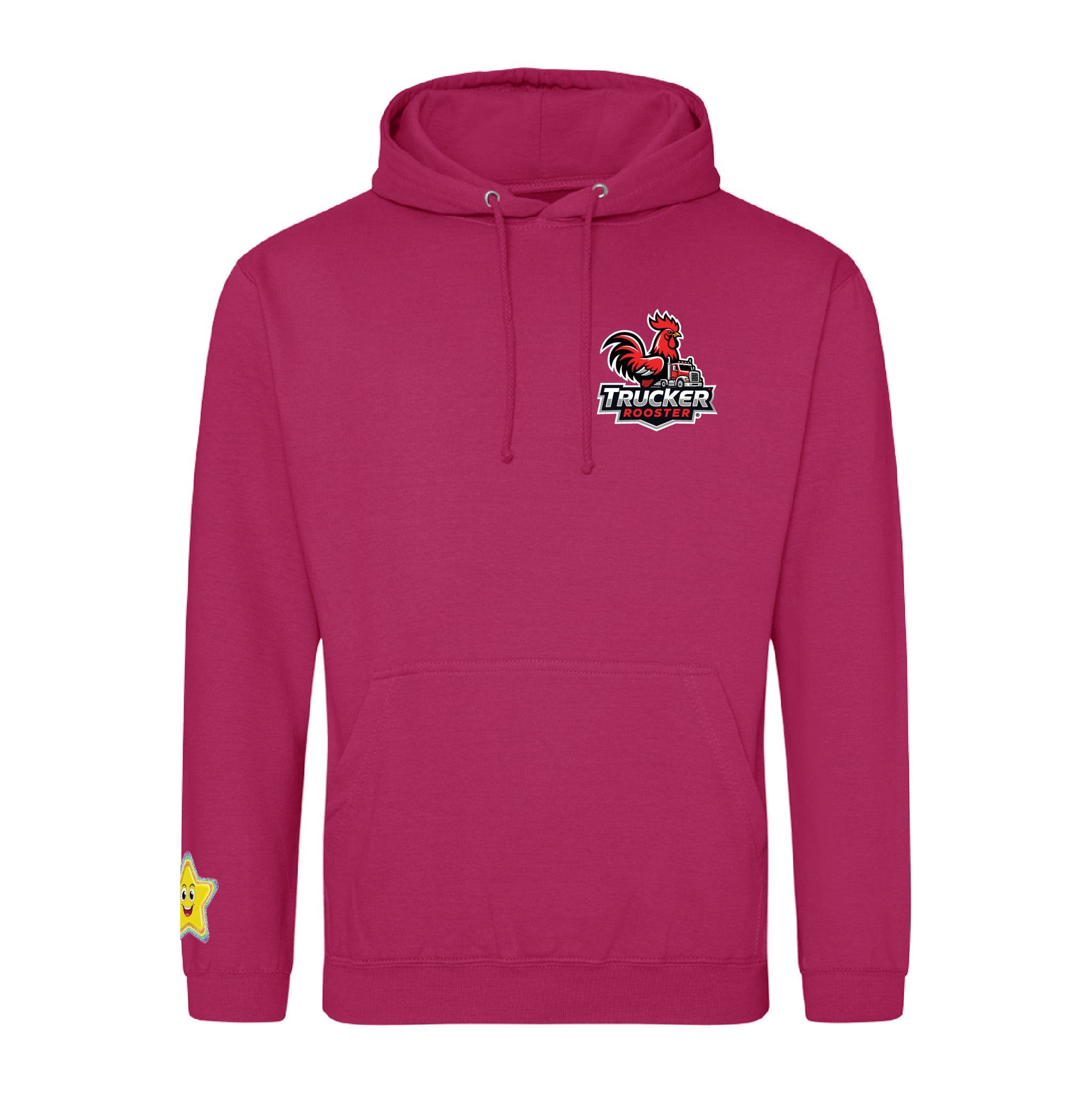 Trucker Rooster Small Logo Classic Hooded Sweatshirt