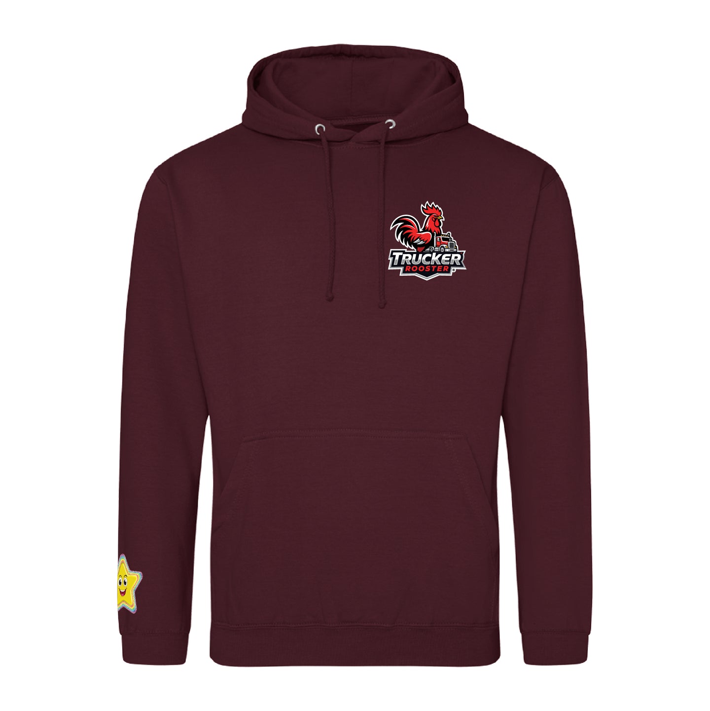 Trucker Rooster Small Logo Classic Hooded Sweatshirt