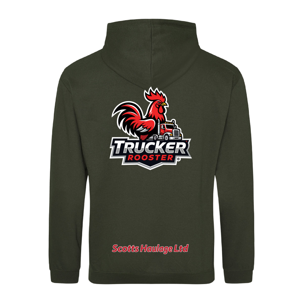 Rooster Clothing Small Logo Classic Hooded Sweatshirt