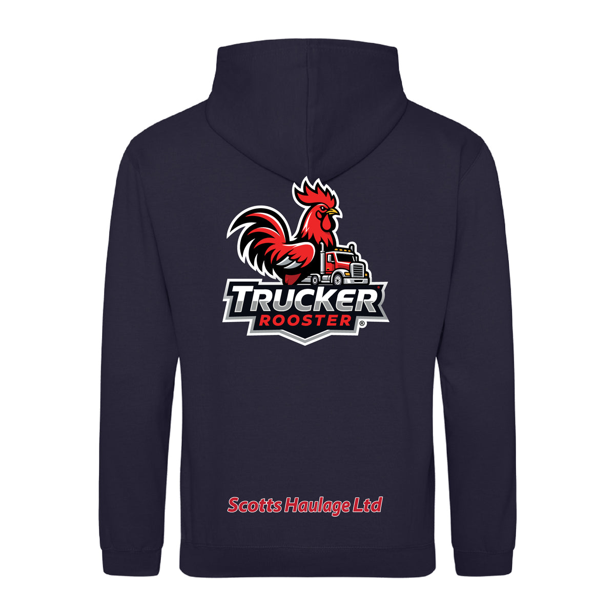 Rooster Clothing Small Logo Classic Hooded Sweatshirt