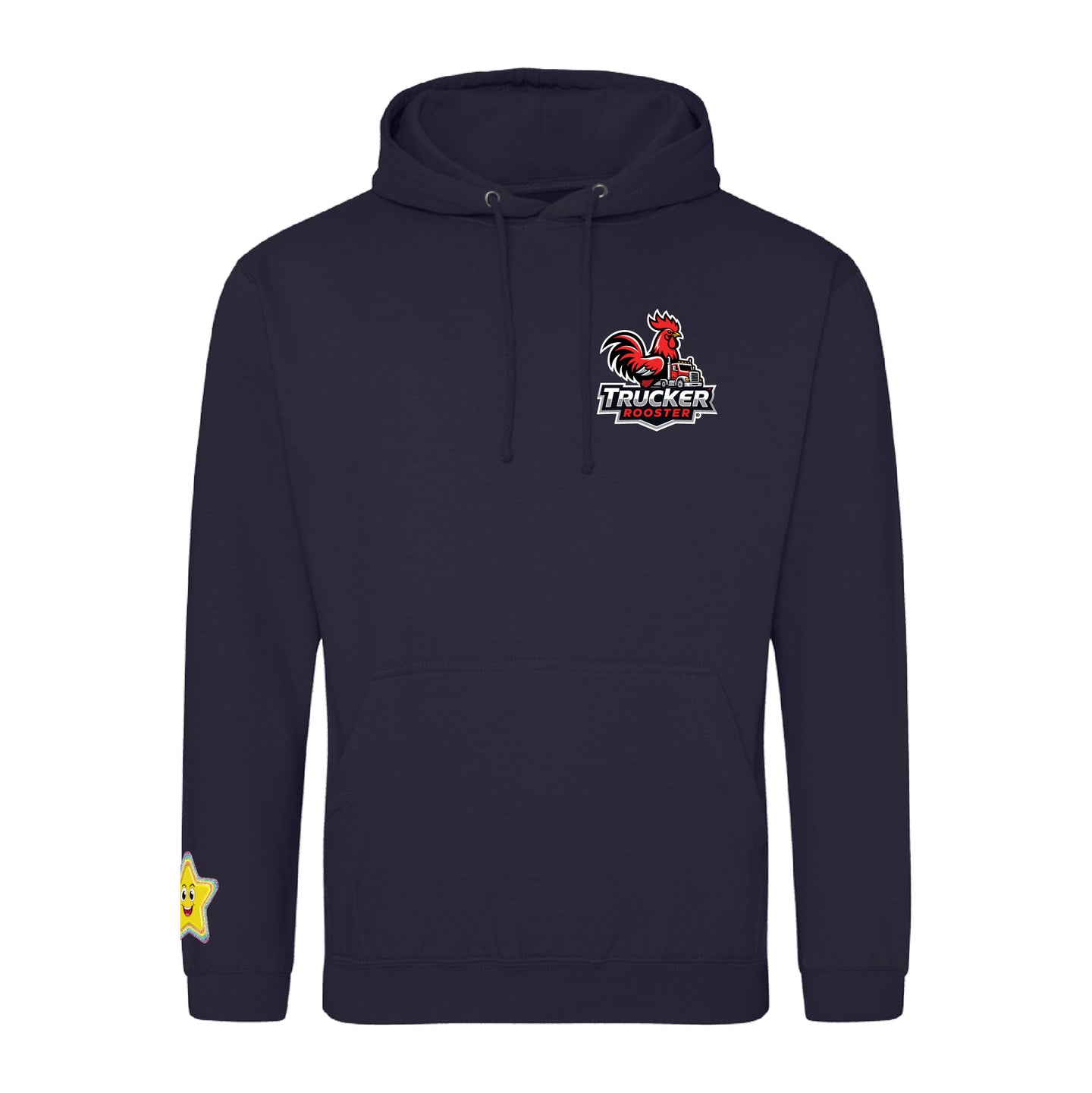 Trucker Rooster Small Logo Classic Hooded Sweatshirt