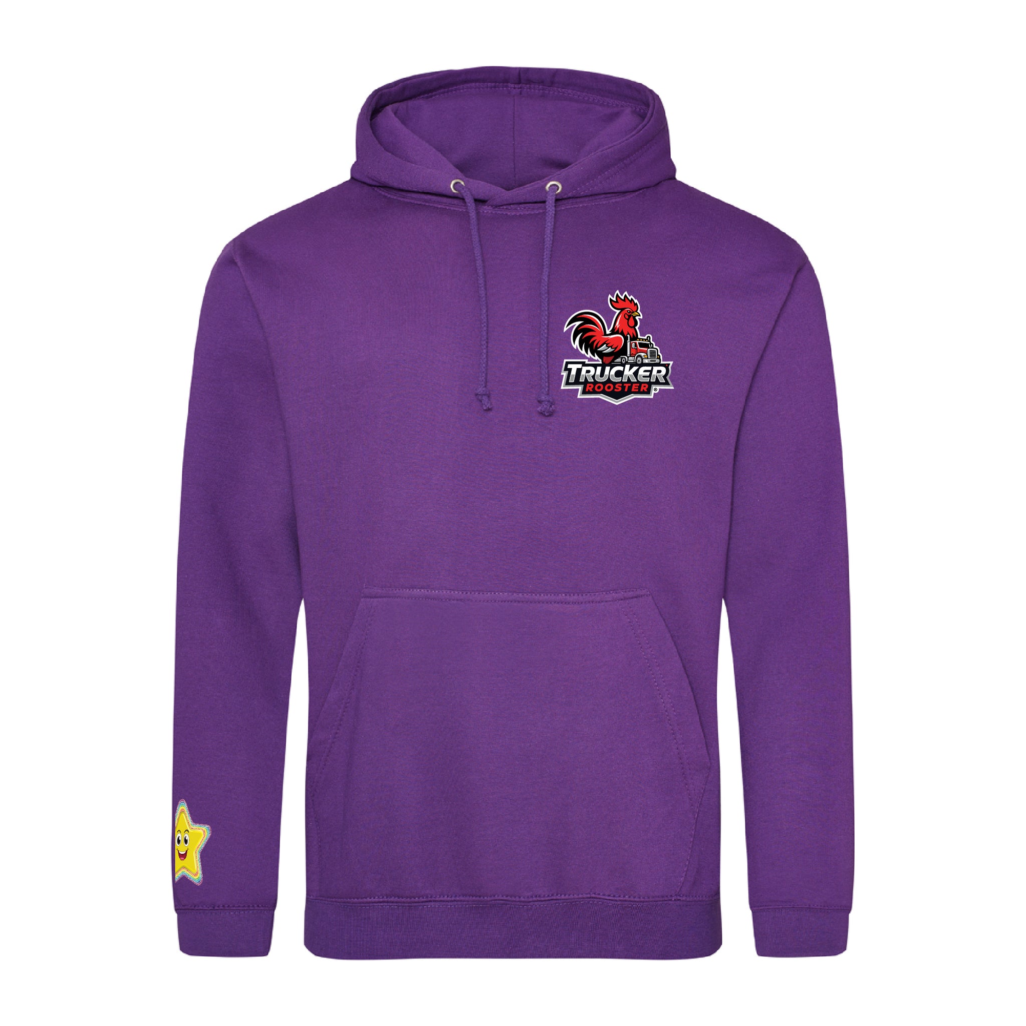 Trucker Rooster Small Logo Classic Hooded Sweatshirt