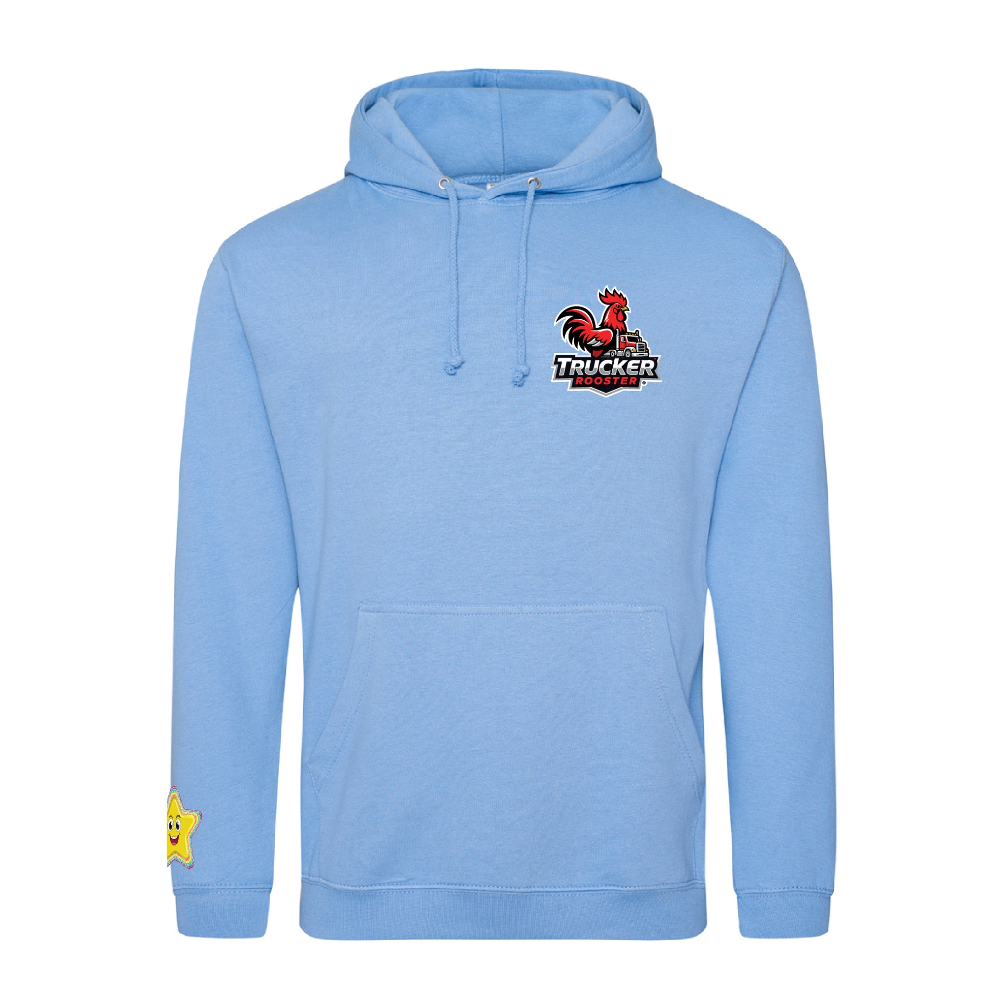 Trucker Rooster Small Logo Classic Hooded Sweatshirt