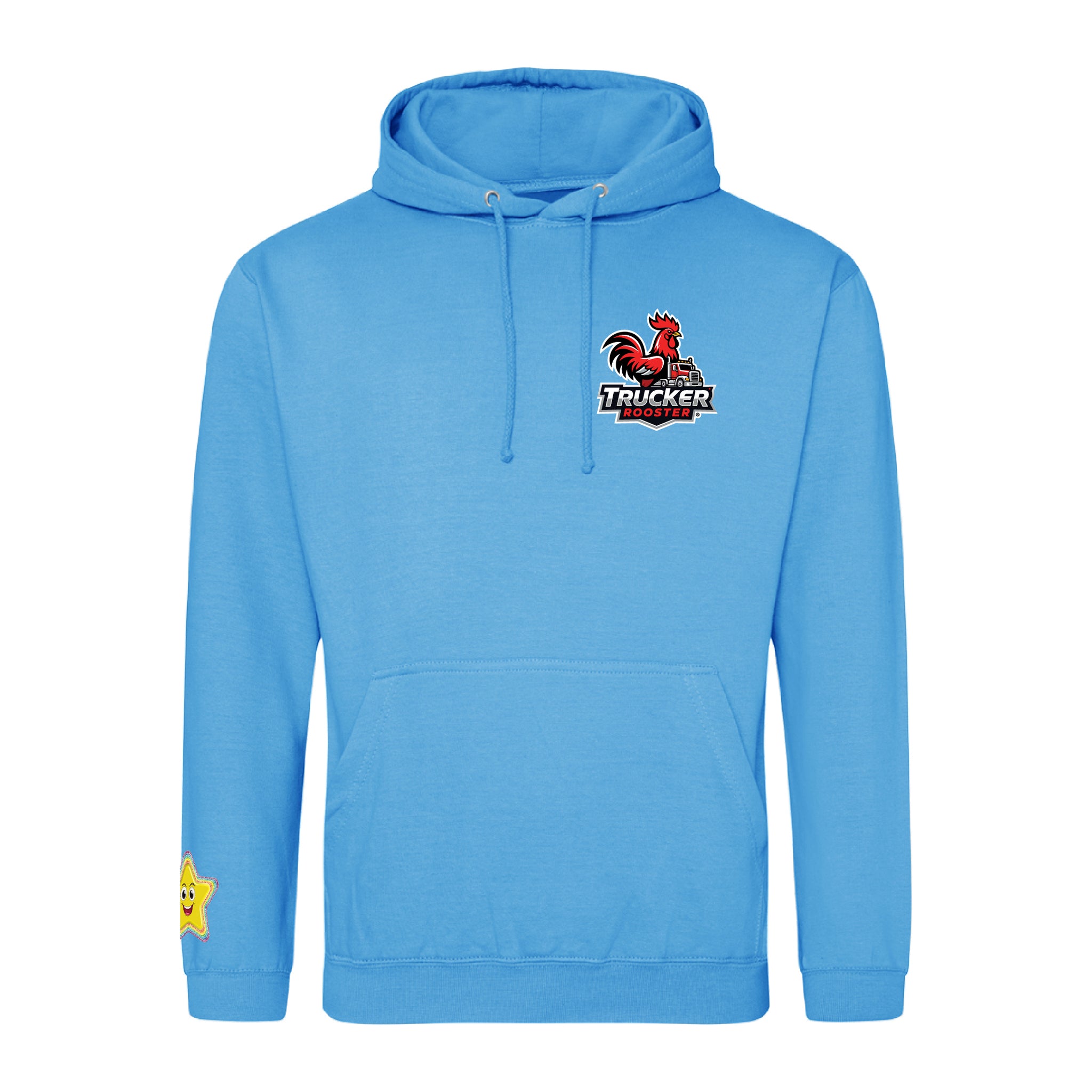 Trucker Rooster Small Logo Classic Hooded Sweatshirt
