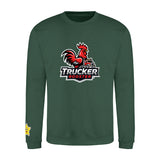 Trucker Rooster Large Logo Classic Sweatshirt