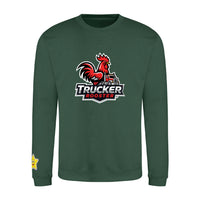 Trucker Rooster Large Logo Classic Sweatshirt
