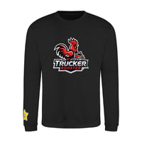 Trucker Rooster Large Logo Classic Sweatshirt