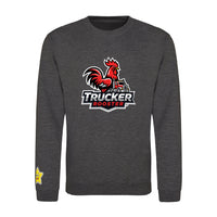 Trucker Rooster Large Logo Classic Sweatshirt