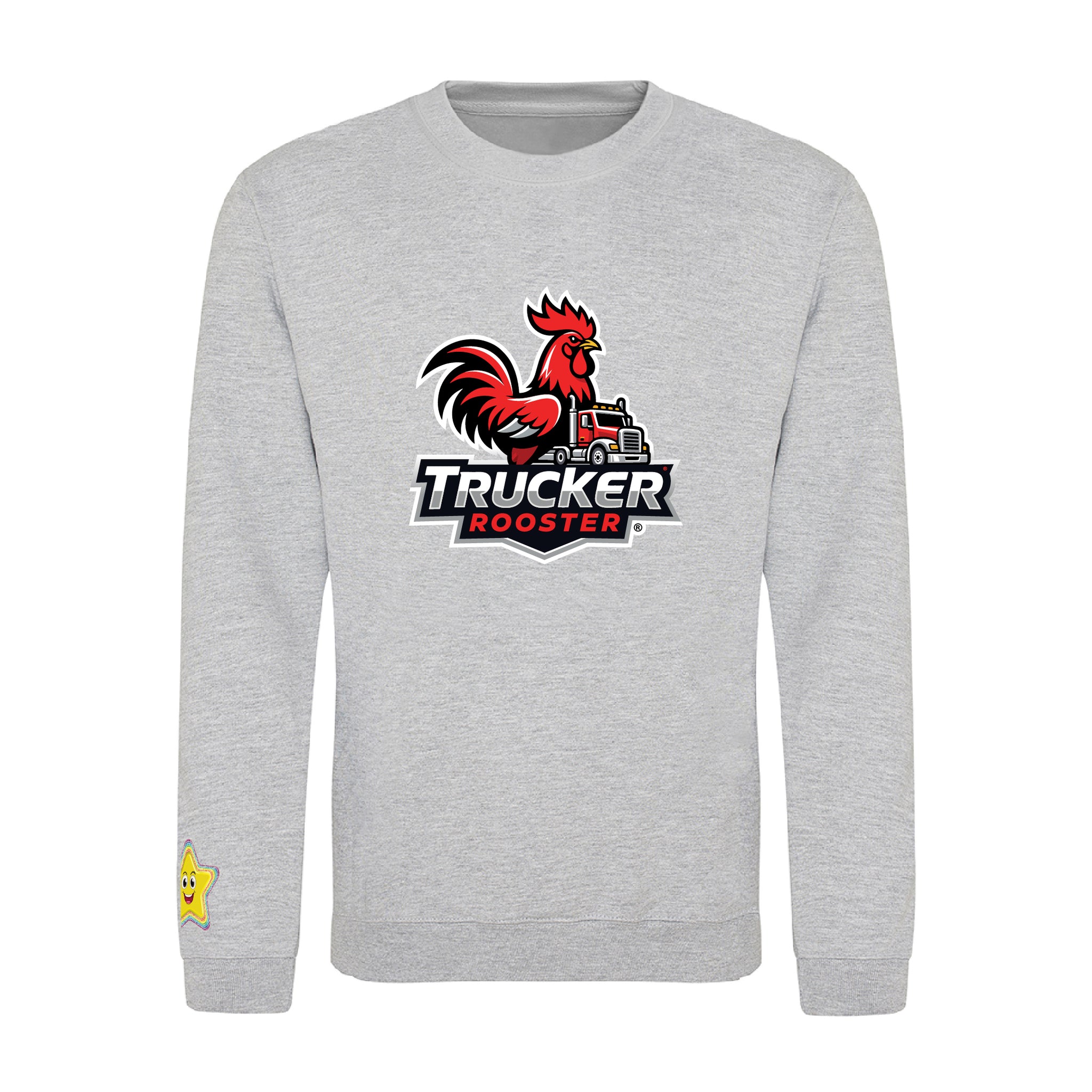 Trucker Rooster Large Logo Classic Sweatshirt