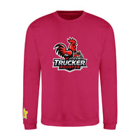 Trucker Rooster Large Logo Classic Sweatshirt