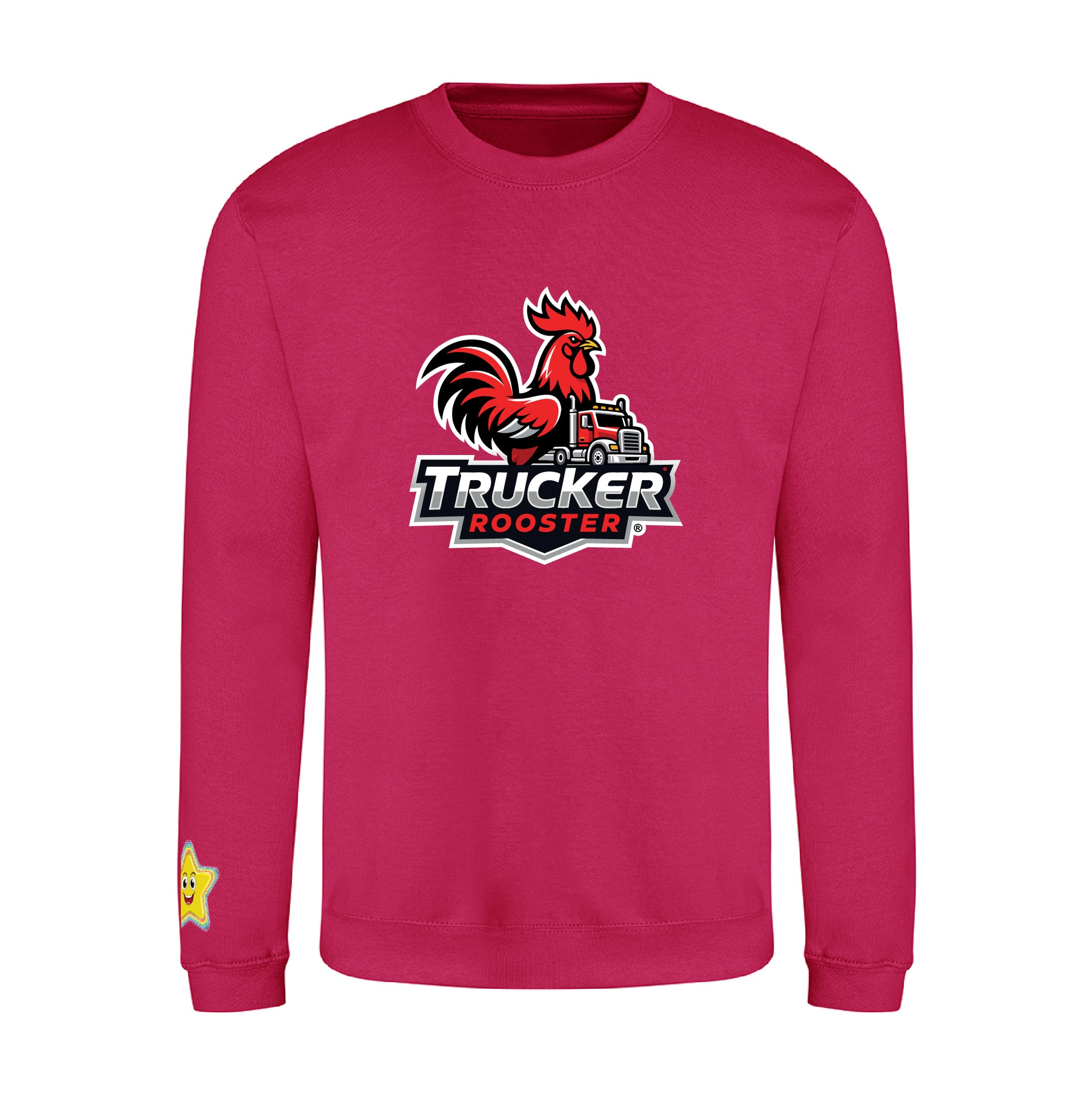 Trucker Rooster Large Logo Classic Sweatshirt
