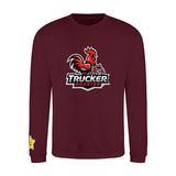 Trucker Rooster Large Logo Classic Sweatshirt