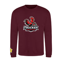Trucker Rooster Large Logo Classic Sweatshirt
