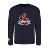 Trucker Rooster Large Logo Classic Sweatshirt