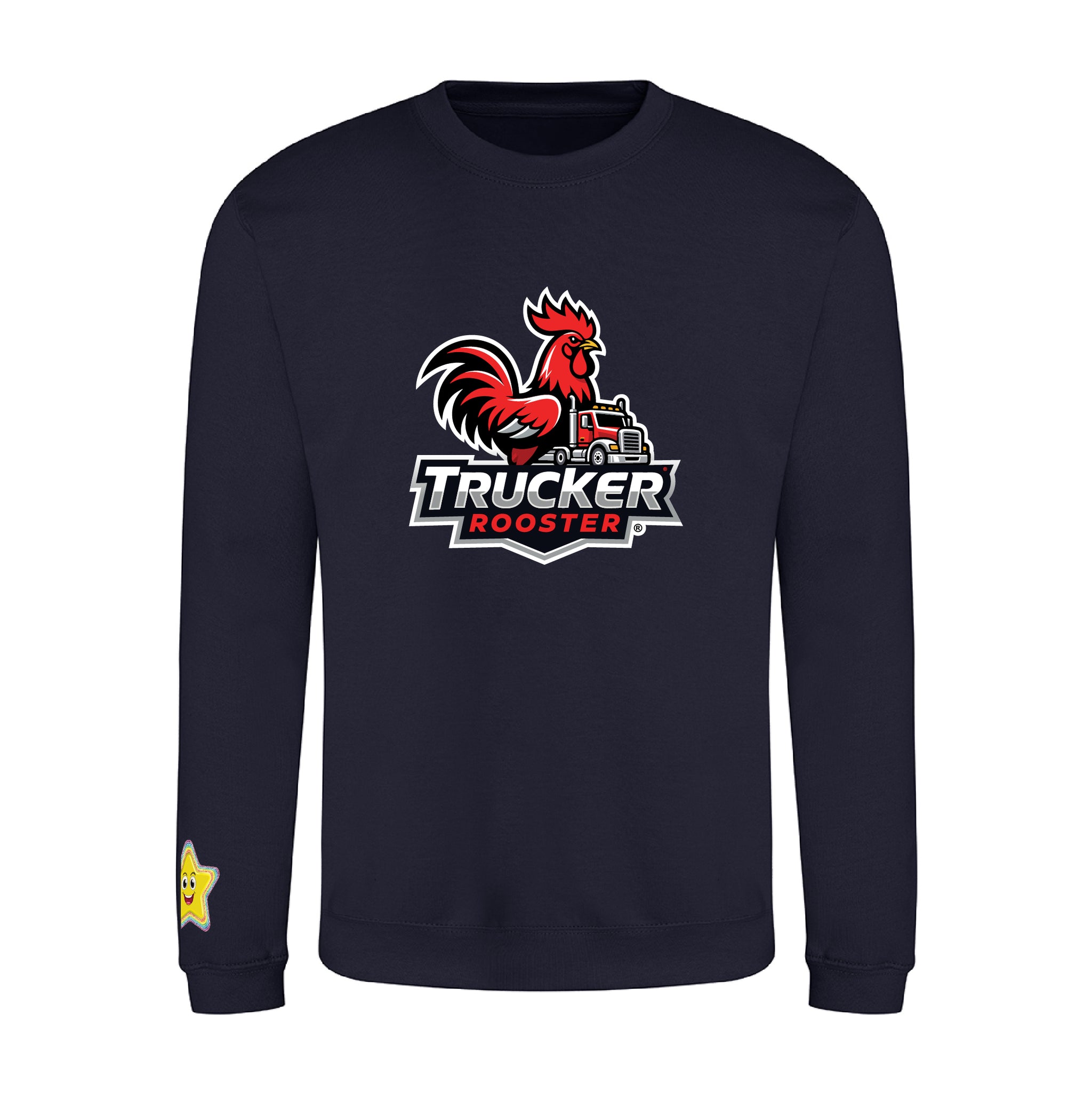 Trucker Rooster Large Logo Classic Sweatshirt