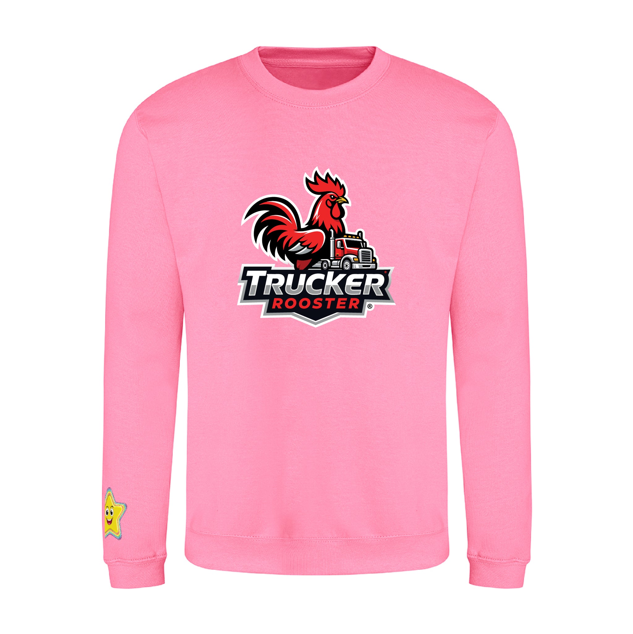 Trucker Rooster Large Logo Classic Sweatshirt