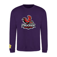 Trucker Rooster Large Logo Classic Sweatshirt