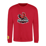 Trucker Rooster Large Logo Classic Sweatshirt