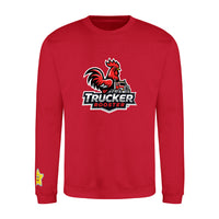 Trucker Rooster Large Logo Classic Sweatshirt