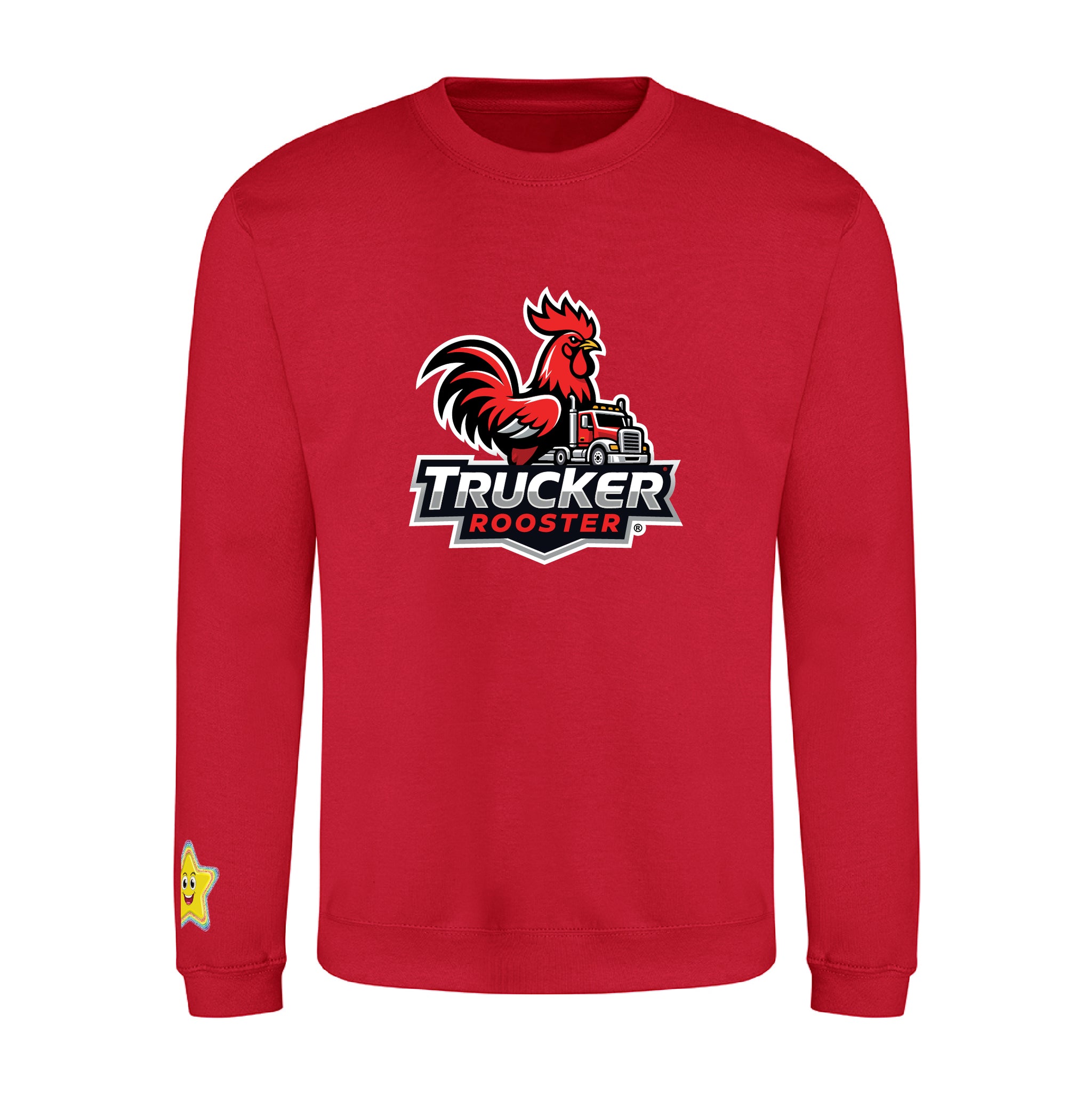 Trucker Rooster Large Logo Classic Sweatshirt