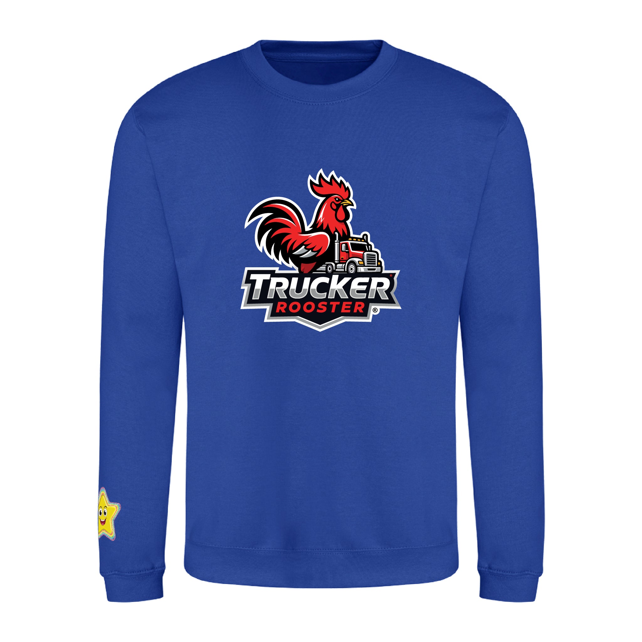 Trucker Rooster Large Logo Classic Sweatshirt