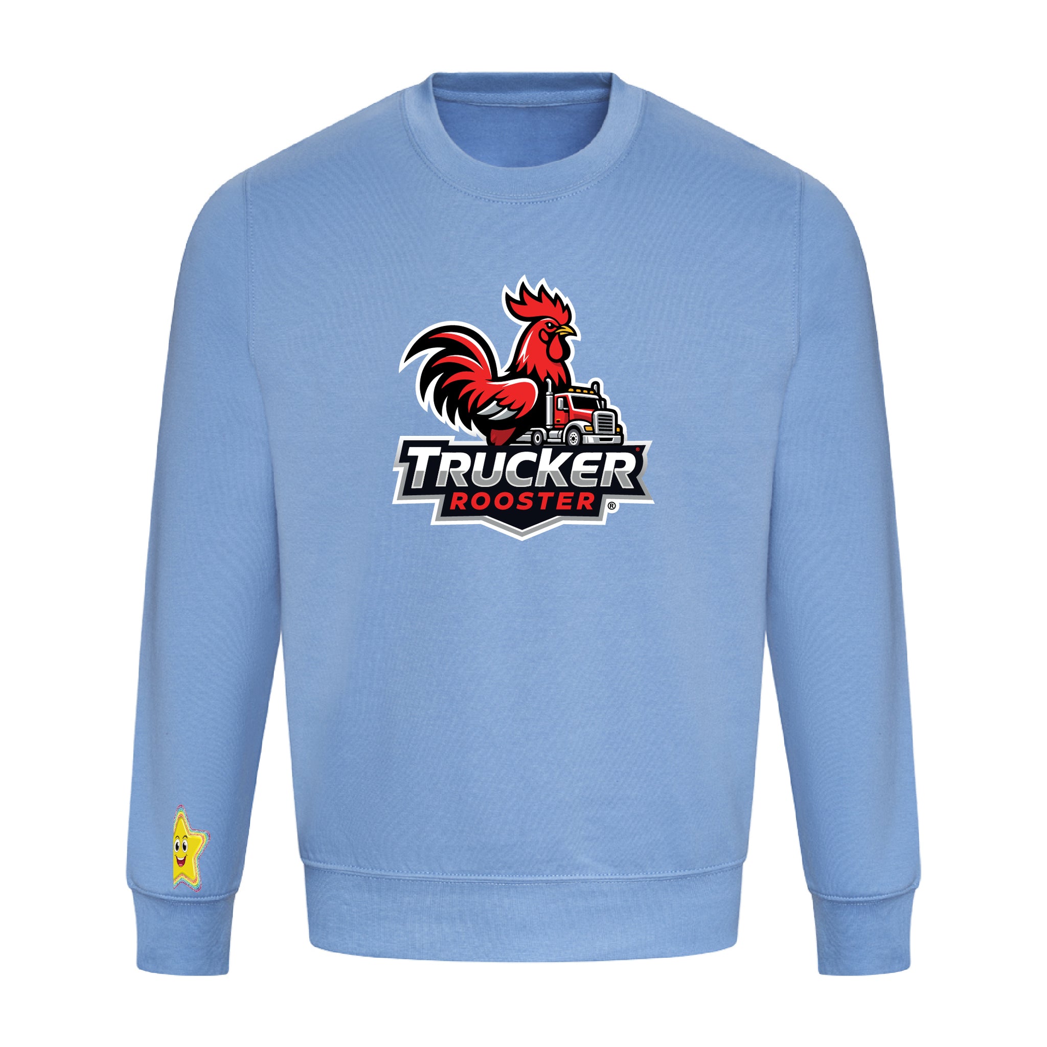 Trucker Rooster Large Logo Classic Sweatshirt