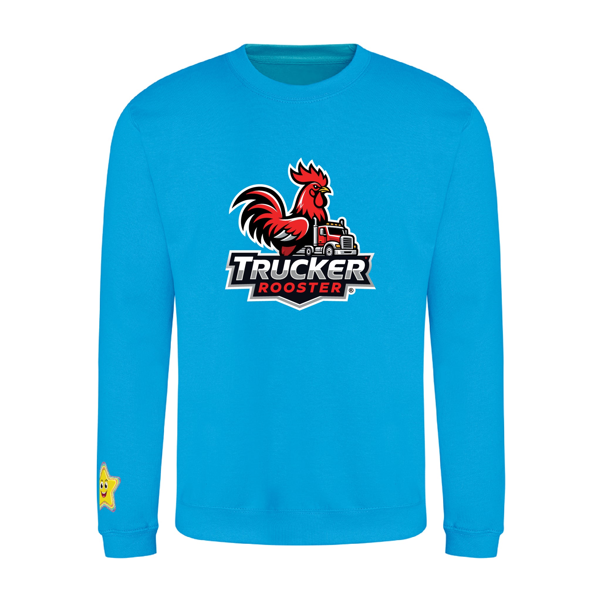 Trucker Rooster Large Logo Classic Sweatshirt